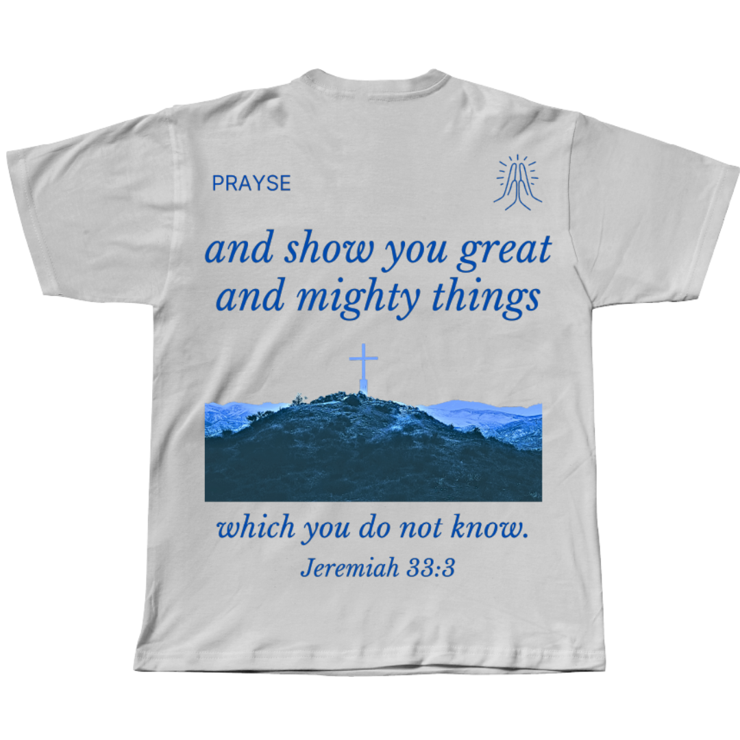 Call To Me White TEE