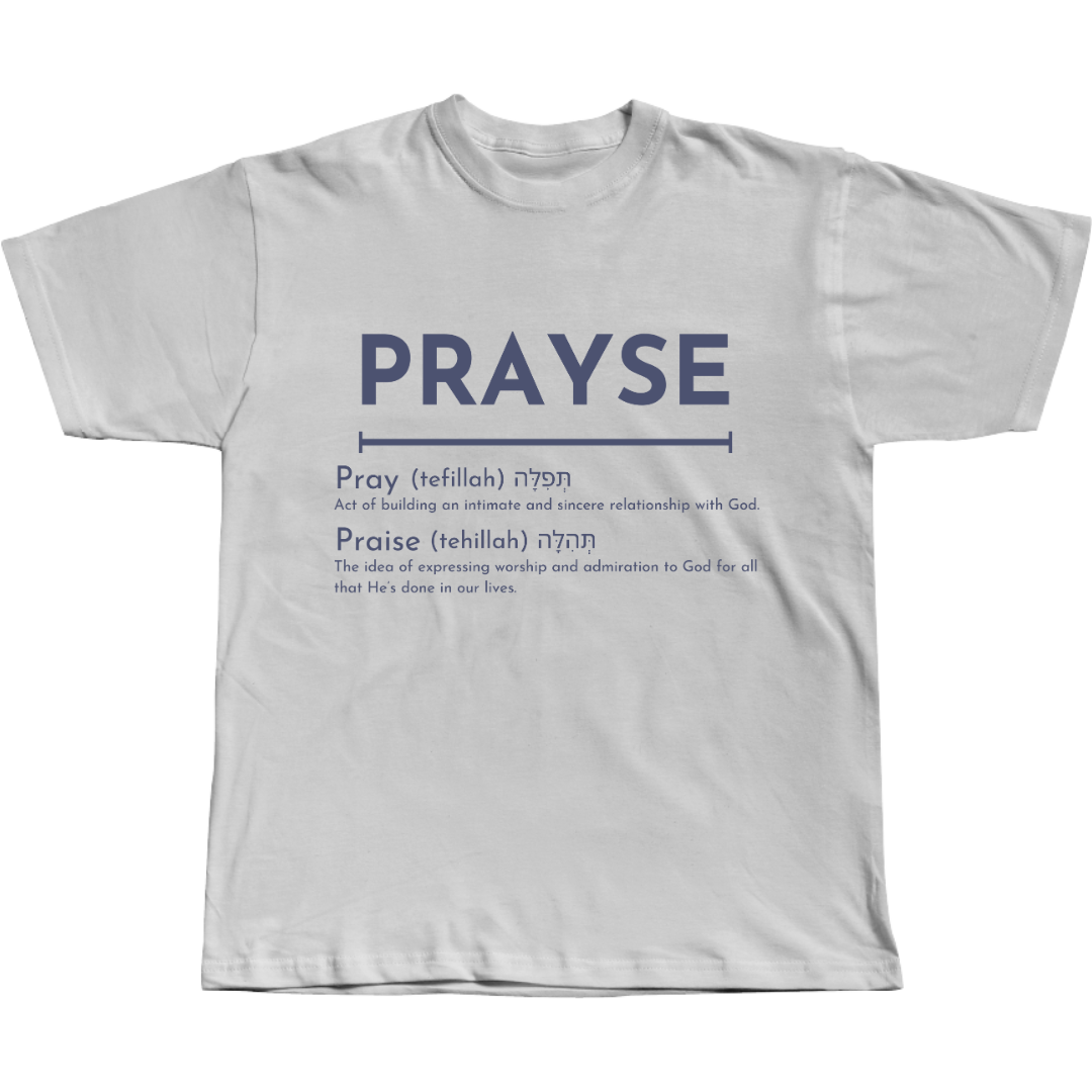 Prayse White T-Shirt