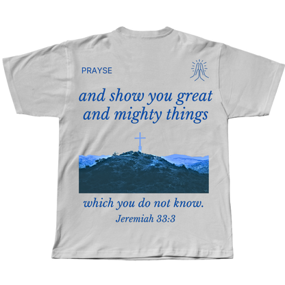 Call To Me White TEE