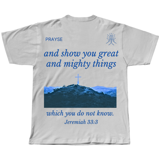 Call To Me White TEE