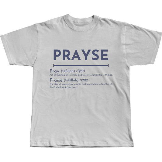 Prayse White T-Shirt